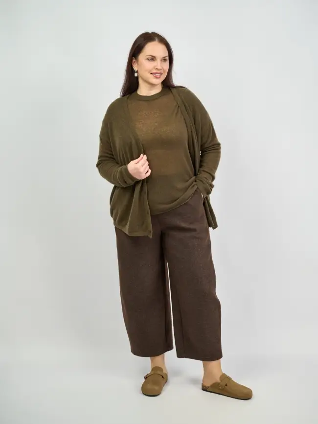 Джемпер-Кардиган 1854 Размер 50-58 фото 8