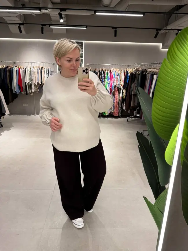 Джемпер с защипами 21121 фото 6