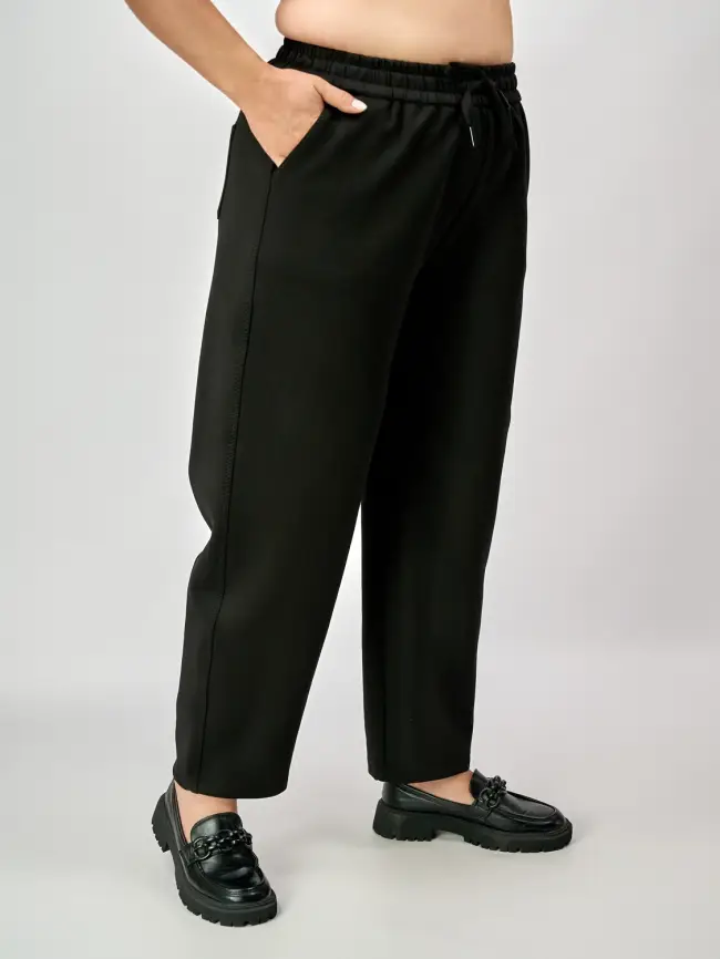 Брюки "Демисезонные" зиг-заг 9758  Размеры 50-58 фото 3