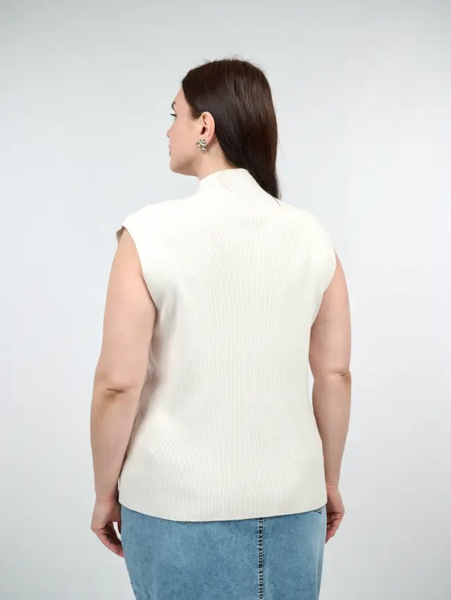 Джемпер без рукавов ЭттоПлюс 876 Размер 54-58 фото 45