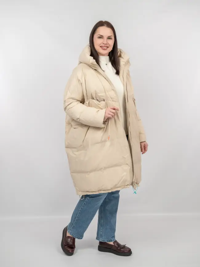 Пуховик 2510 Размер 50-56 фото 100