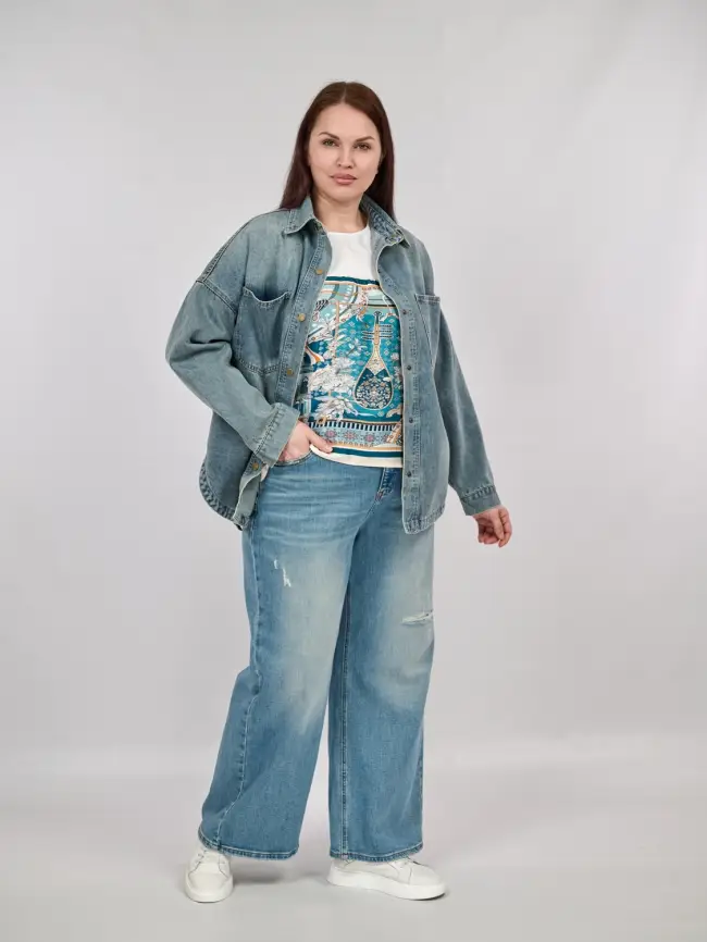 Джинсы 9612 Размеры 52-58 фото 16