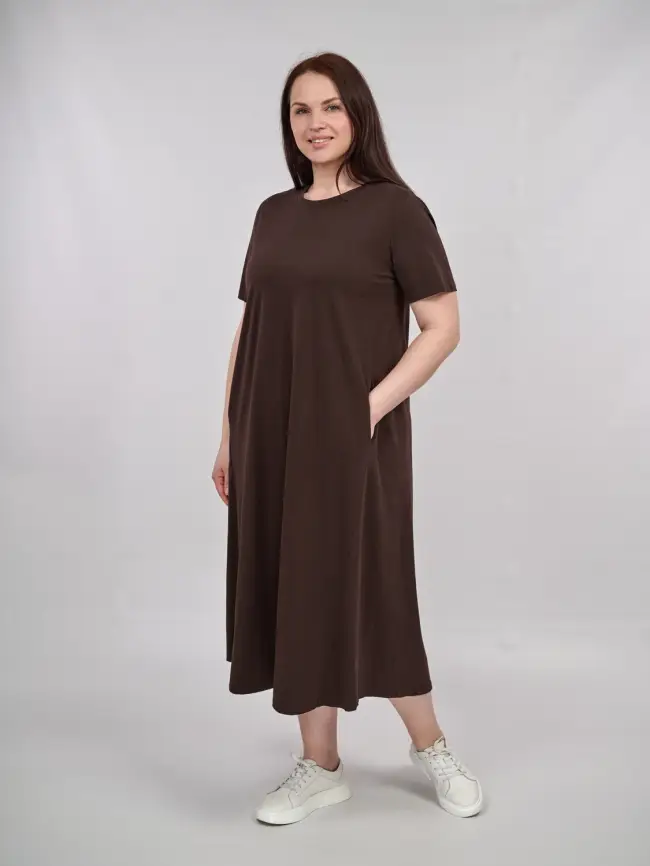 Платье ЭттоПлюс 1809711 Размер 48-54 фото 13