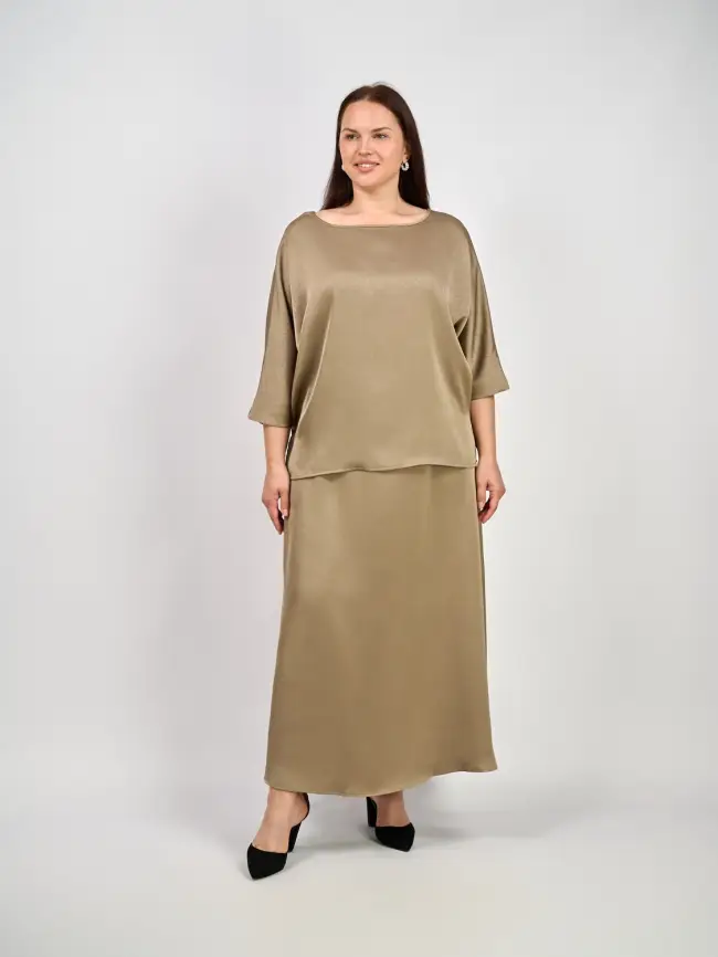 Блуза ЭттоПлюс 1005 Размер 50-58 фото 2