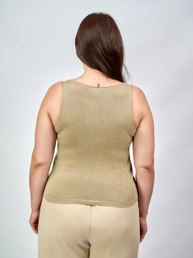 Двойка кардиган и топ Италия 8935 Размер 50-58 фото 16