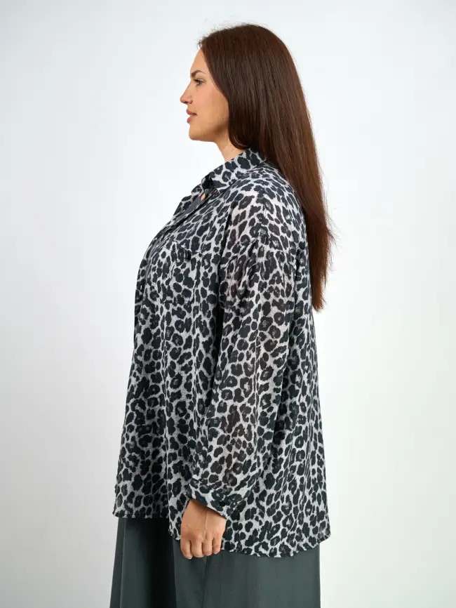 Блуза ЭттоПлюс 0022 Размеры 50-58 фото 5