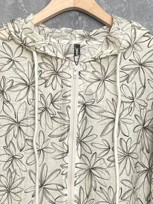 Ветровка-пыльник на молнии 9182 Размер 50-58 фото 21