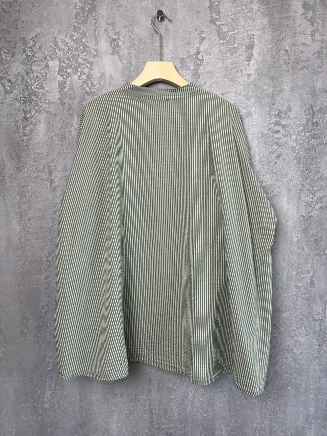 Рубашка фонарик Италия 3160 полоска Размер 52-58 фото 33