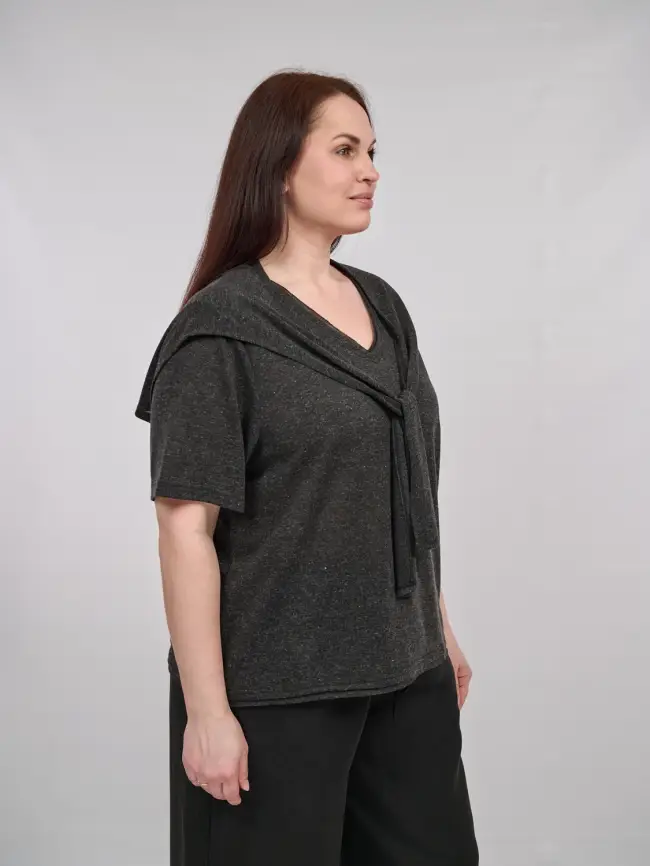 Футболка с накидкой 1080 Размер 52-58 фото 7