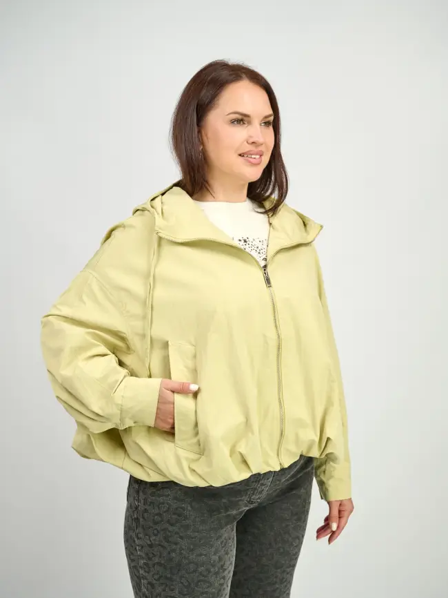 Ветровка с капюшоном 25170 Размер 50-60 фото 30