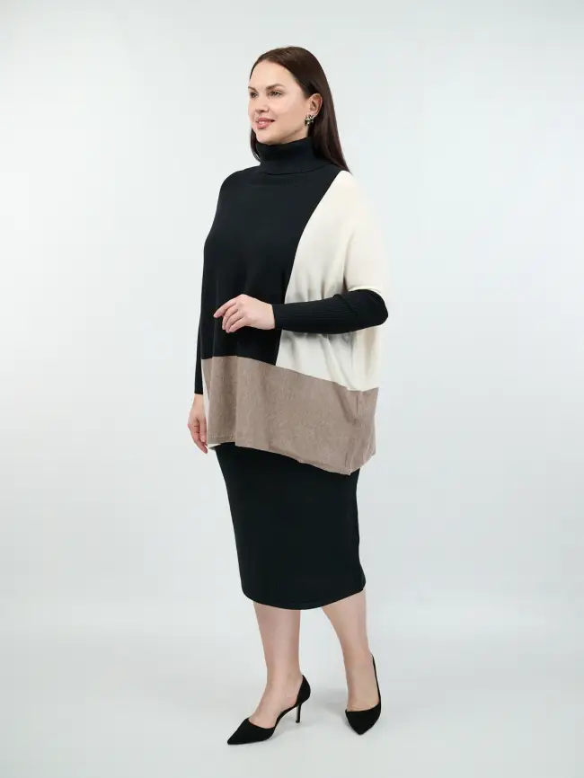 Юбка-карандаш ЭттоПлюс 272 Размер 50-54 фото 8