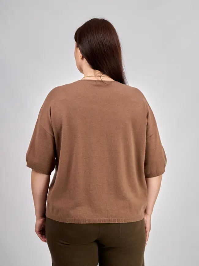 Джемпер 20241 ЭттоПлюс Размер 50-58 фото 59