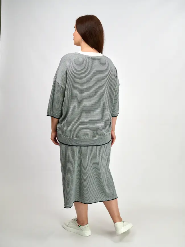 Костюм двойка ЭттоПлюс 25418 Размеры 52-58 фото 32