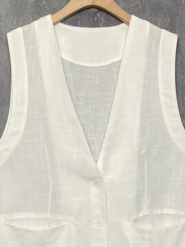 Удлиненный жилет 25018 Размер 50-58 фото 29