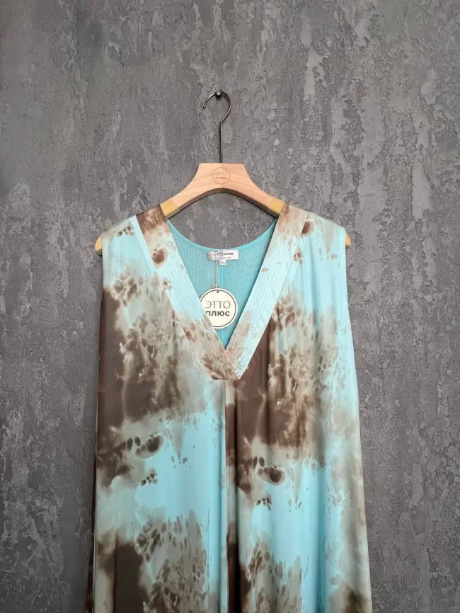 Сарафан ЭттоПлюс 34189 размер 52- 58 фото 13