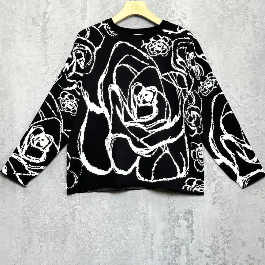 Свитер с круглым горлом ЭттоПлюс 777 Размер 52-58 фото 7