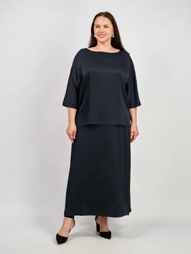 Блуза ЭттоПлюс 1005 Размер 50-58 фото 77