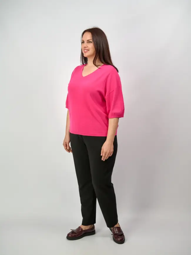 Джемпер 20241 ЭттоПлюс Размер 50-58 фото 73