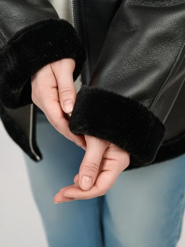 Дубленка 122802 Размер 50-54 фото 14