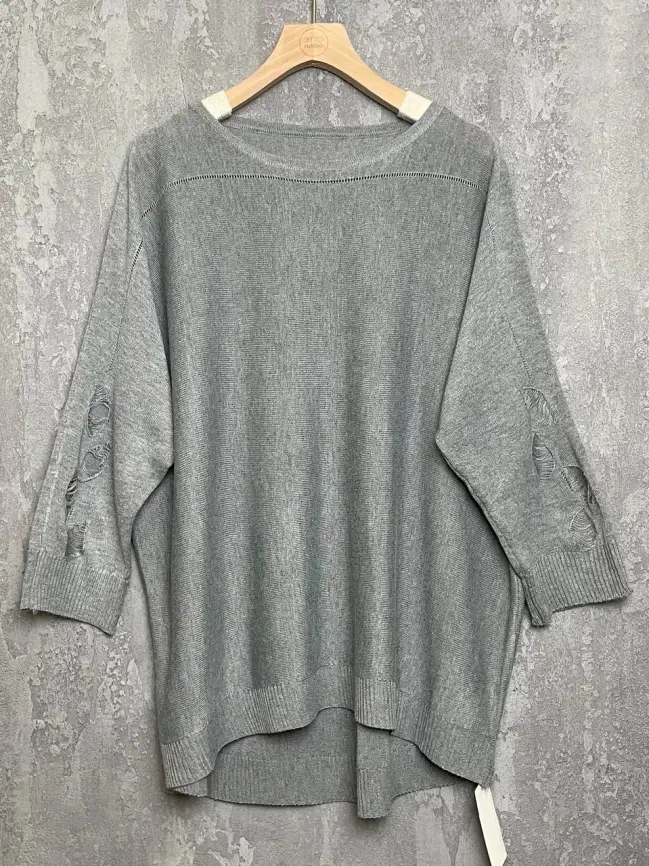 Джемпер гранж 8912 Размер 50-58 фото 17