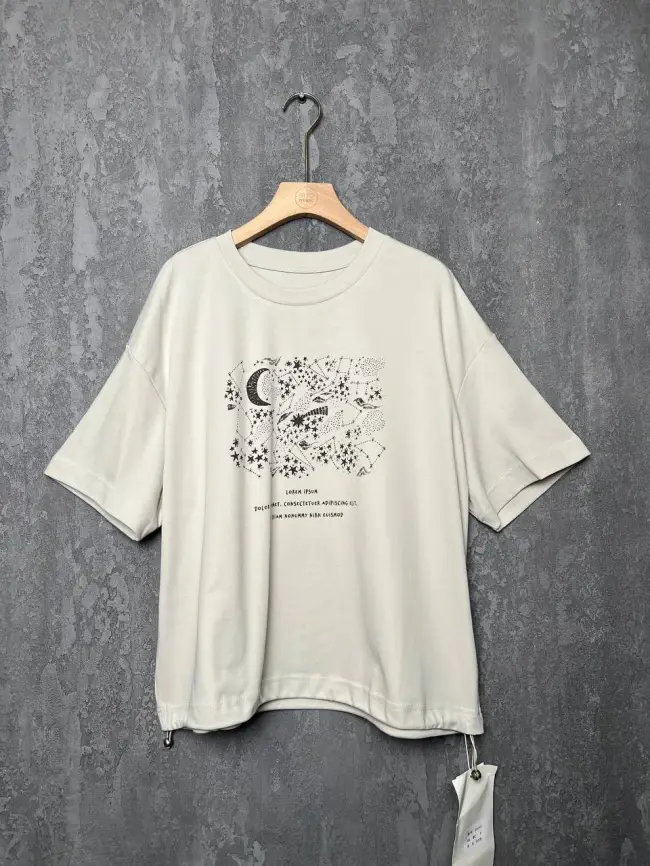 Футболка с принтом 95143 Размер 50-54 фото 43