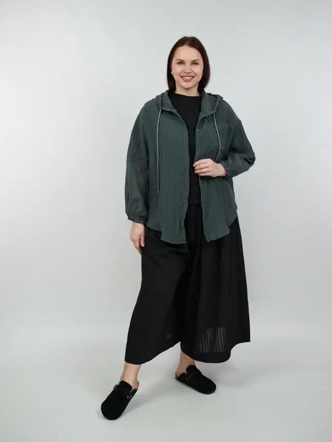 Кюлоты 88273 Батал Размеры 54-60 фото 8