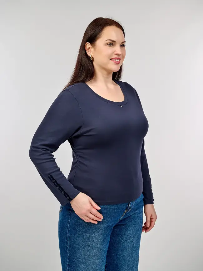 Лонгслив 1017 Размер 46-54 фото 24