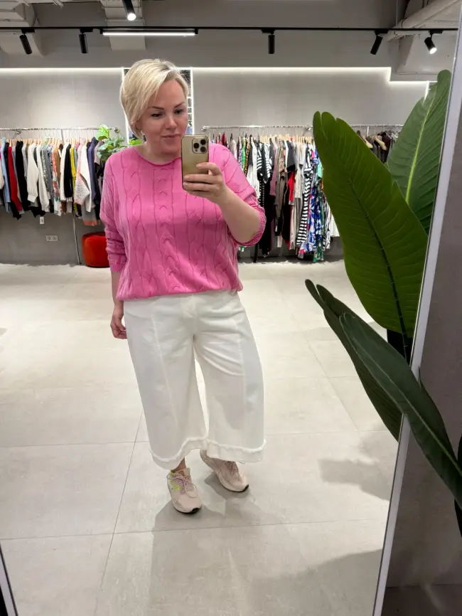 Джемпер Италия с круглым горлом 3388 Размер 50-58 фото 22