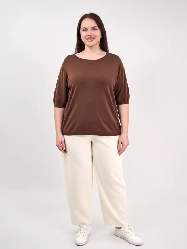 Джемпер 77643 ЭттоПлюс Размер 50-58 фото 16