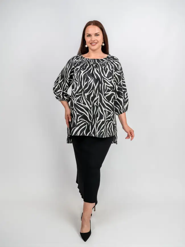 Юбка облегченная трикотажная ЭттоПлюс 2136 Размер 50-58 фото 10