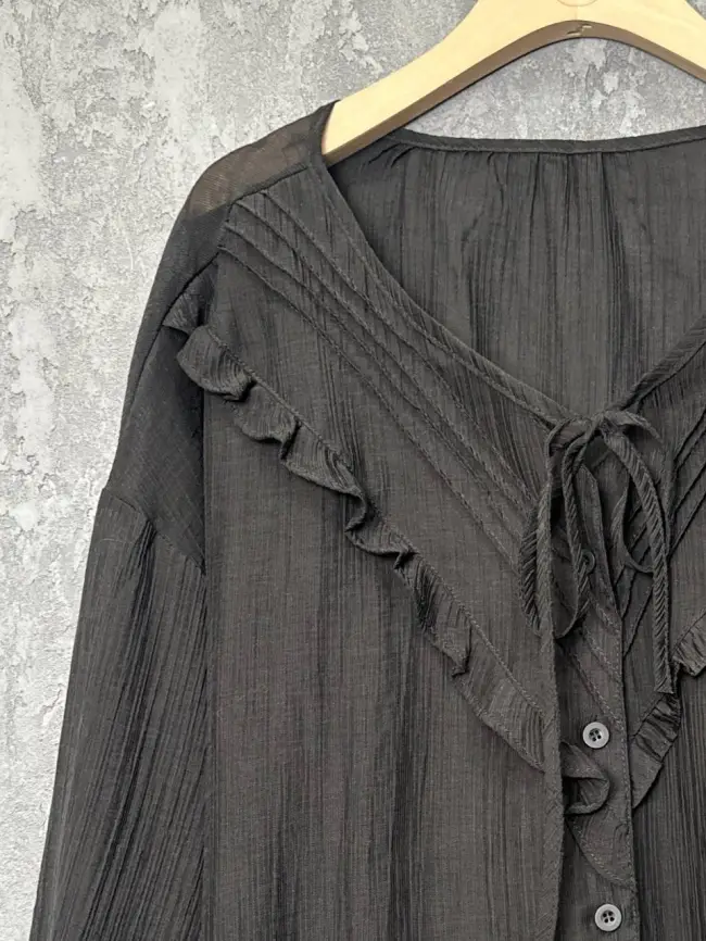 Блуза с оборками 7703 Размер 50-58 фото 18