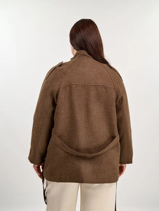 Пальто 95111 Размер 48-50 фото 14