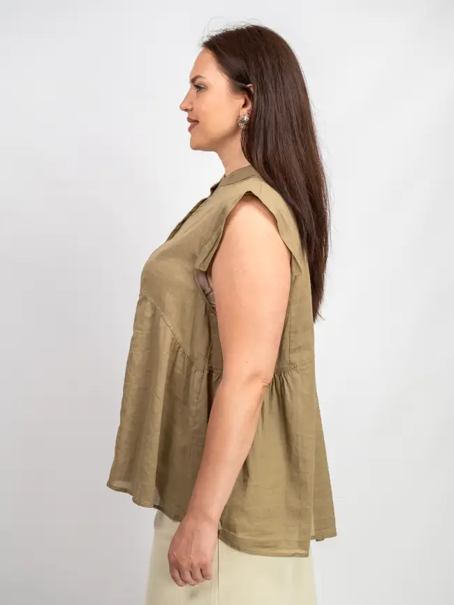 Рубашка с коротким рукавом ЭттоПлюс 8963 Размер 52-58 фото 3