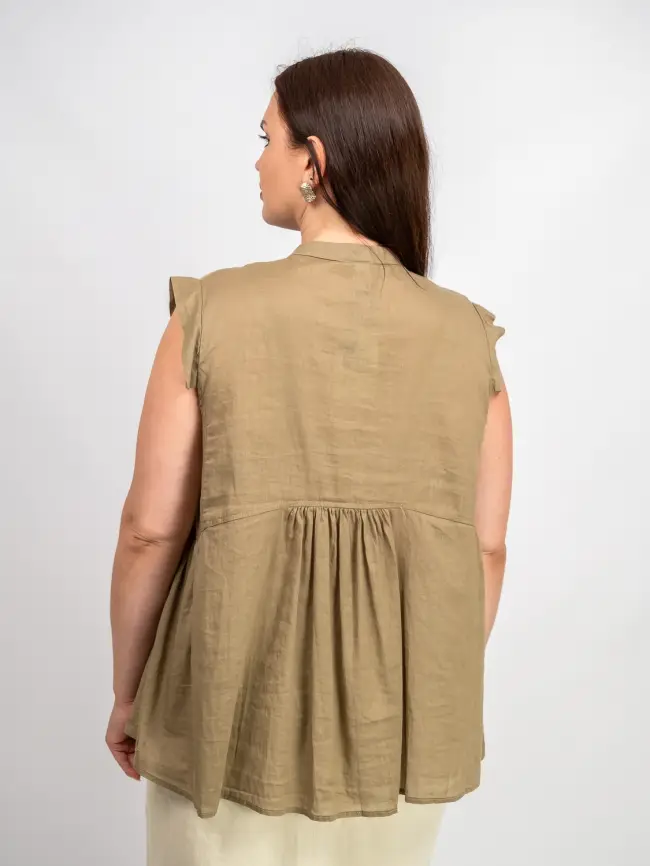 Рубашка с коротким рукавом ЭттоПлюс 8963 Размер 52-58 фото 4