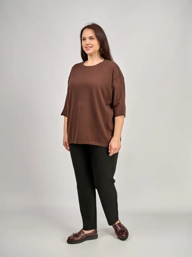 Джемпер ЭттоПлюс 1002 Размер 50-58 фото 43