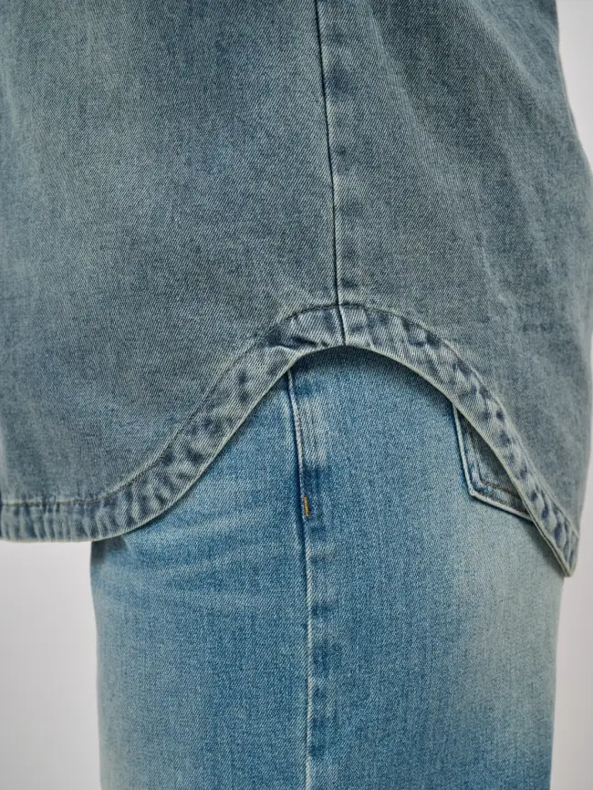 Куртка джинсовая 65227 Размер 48-56 фото 12