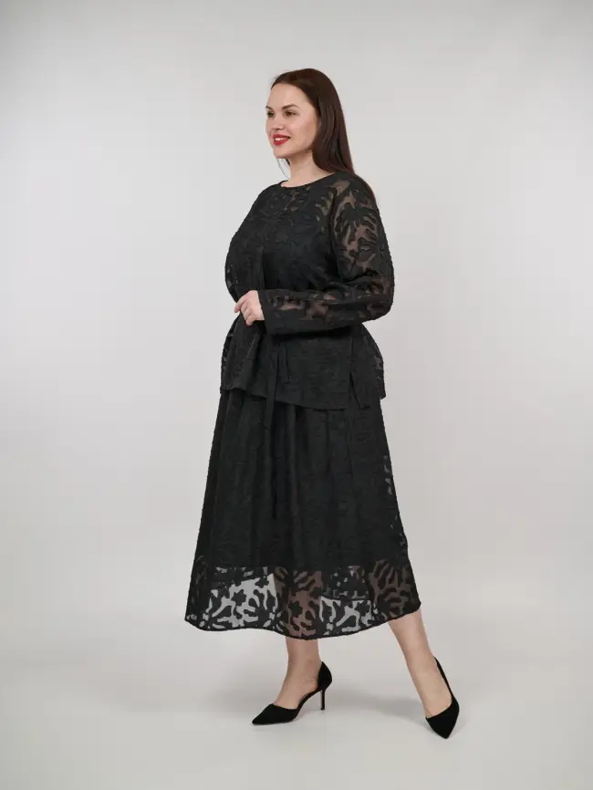 Блуза 8311 Размеры 48-58 фото 17