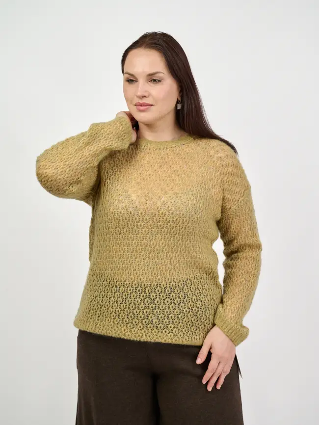 Джемпер 1530 Размер 50-58 фото 45