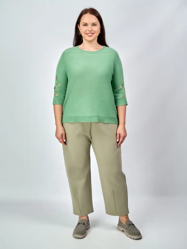 Джемпер гранж 8912 Размер 50-58 фото 25