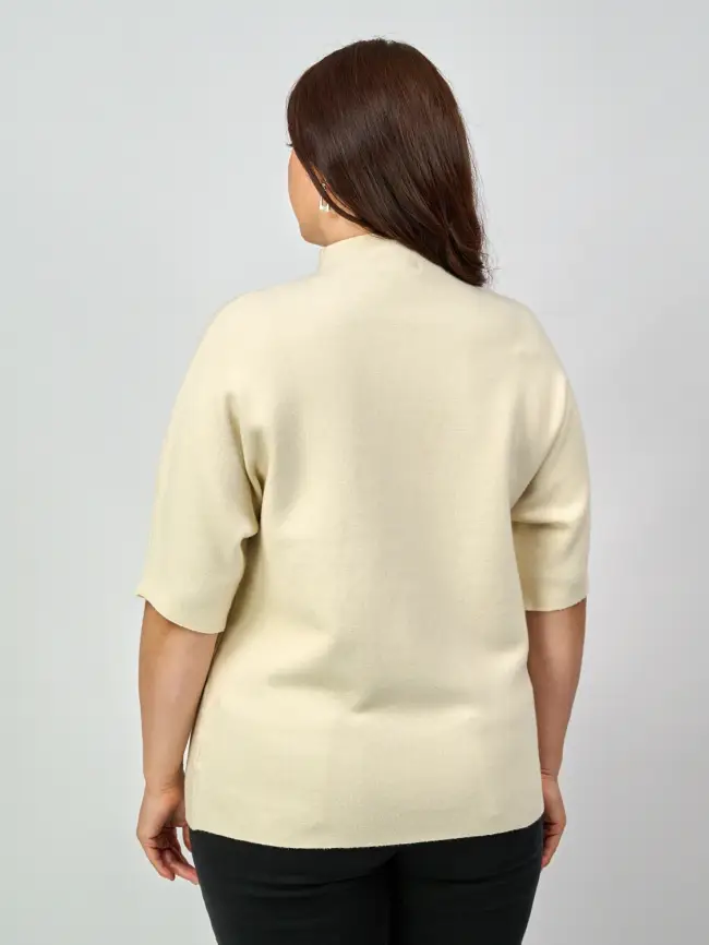 Джемпер Роза 87654 ЭттоПлюс Размер 52-56 фото 16