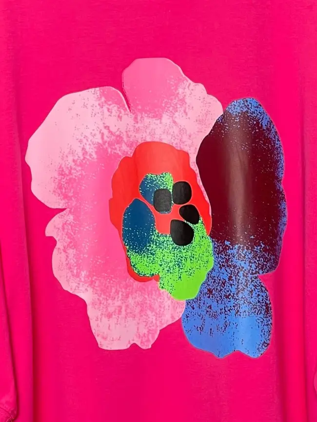 Лонгслив Цветы 25001 ЭттоПлюс Размер 50-58 фото 56