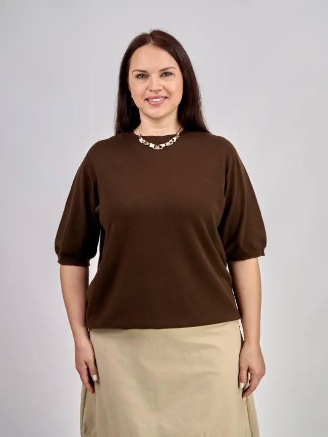 Джемпер 20242 ЭттоПлюс Размер 50-58 фото 4