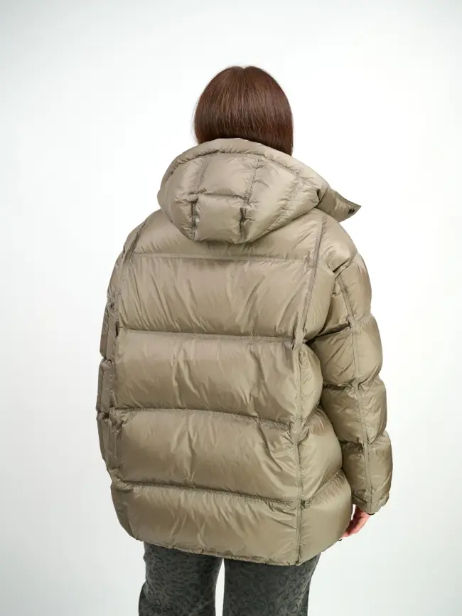 Пуховик зимний 9903 удлиненный Размер 50-60 фото 10