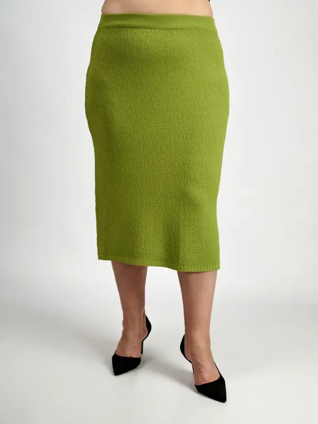 Юбка облегченная ЭттоПлюс 1026-1 Размер 48-56 фото 11