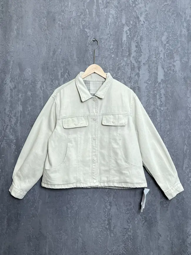 Куртка джинсовая 68213 Размер фото 4