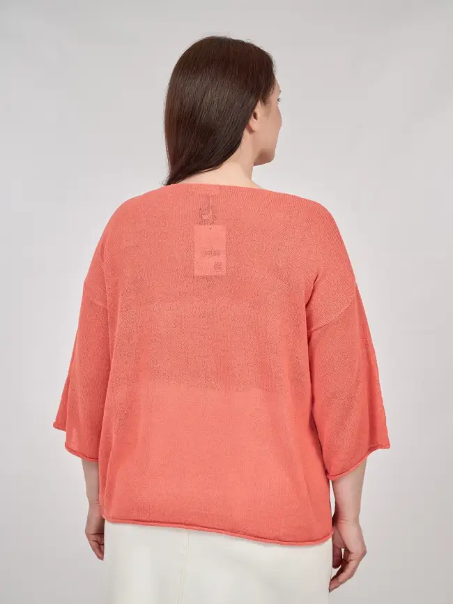 Джемпер облегченный ЭттоПлюс 25107-1 Размер 50-58. фото 139