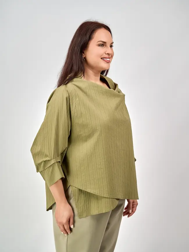 Блуза 33491 ЭттоПлюс Размер 50-58 фото 51