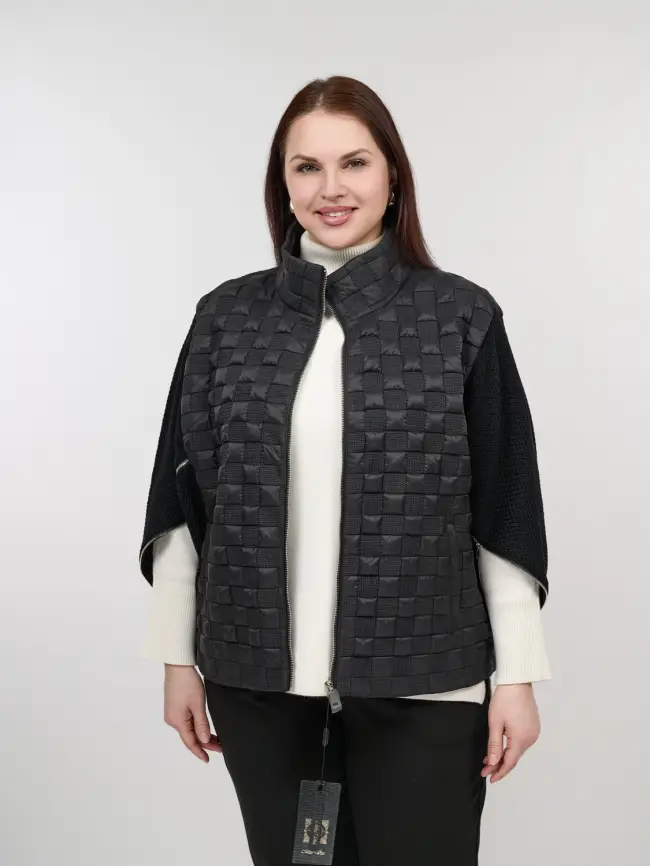 Пончо 2613 Размеры 50-58 фото 7