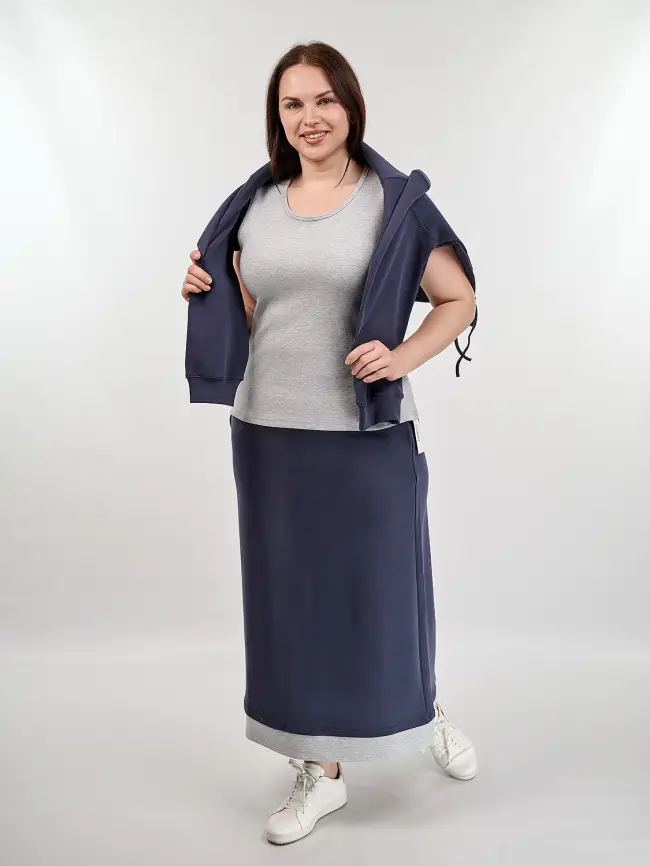 Костюм тройка 0093 Размеры 54-58 фото 38