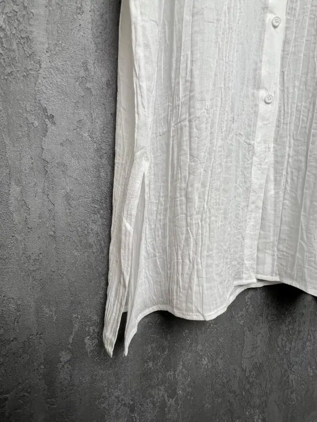 Рубашка-кардиган рукав 3/4 24093 Размер 50-58 фото 17